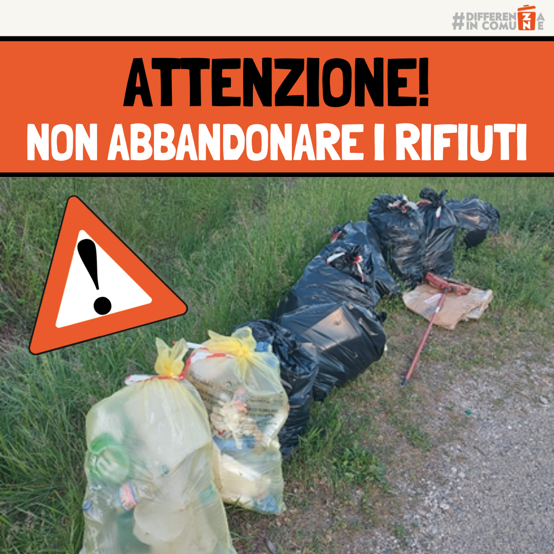 Rifiuto abbandonato
