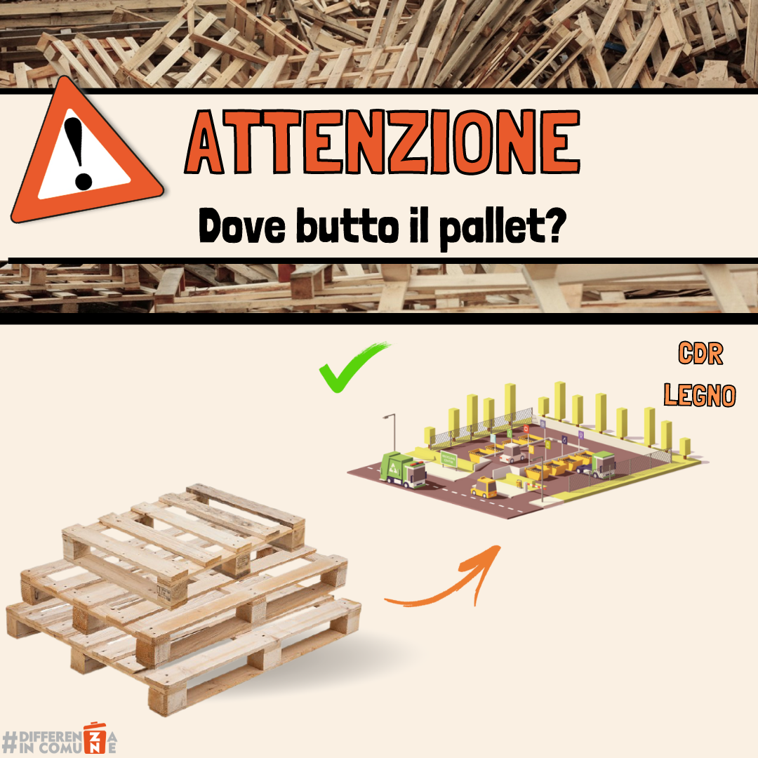 Dove butto il pallet