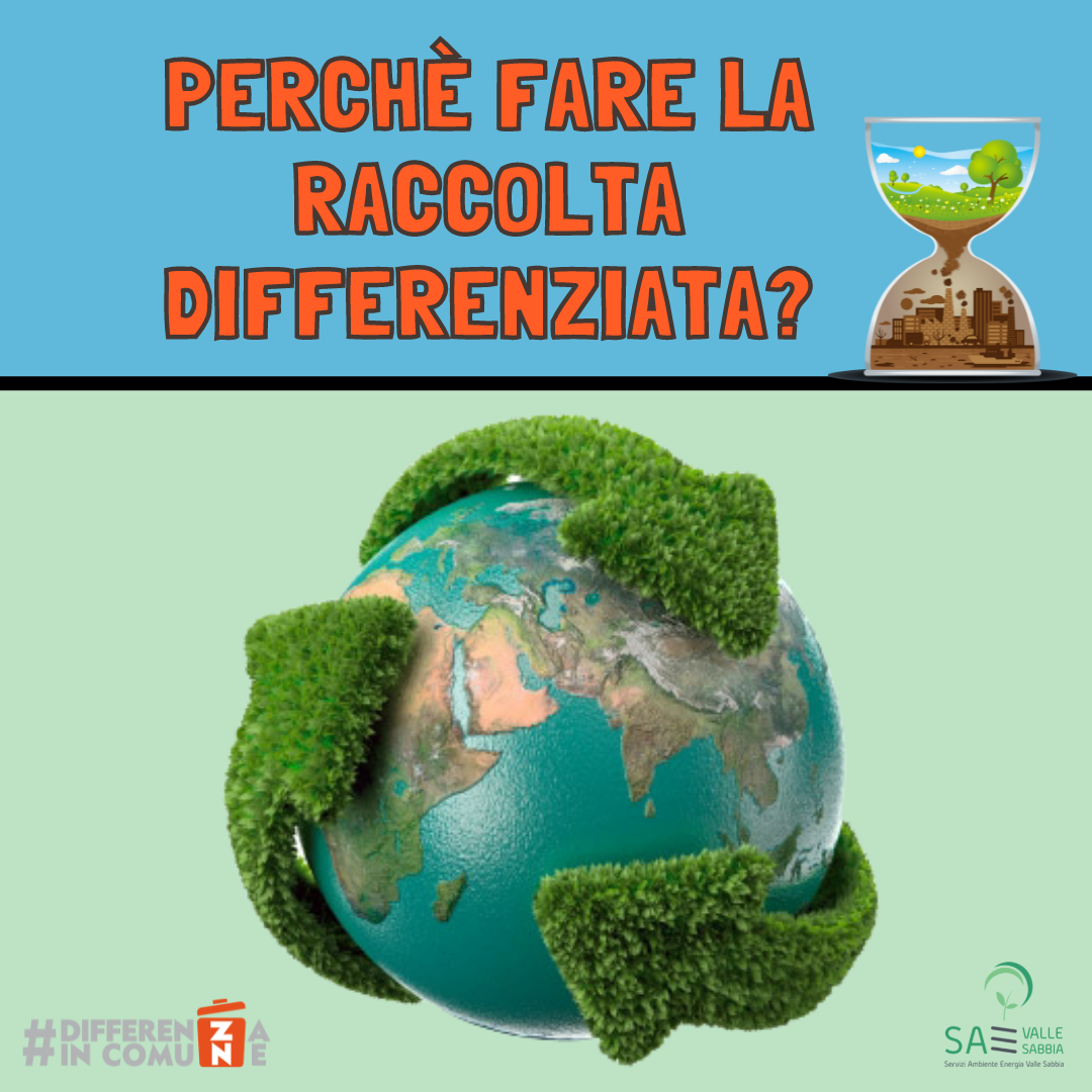 Perché fare la raccolta differenziata? ♻️ Infiniti vantaggi per noi ed il  pianeta 🙋‍♂️🌎 - differenzaincomune