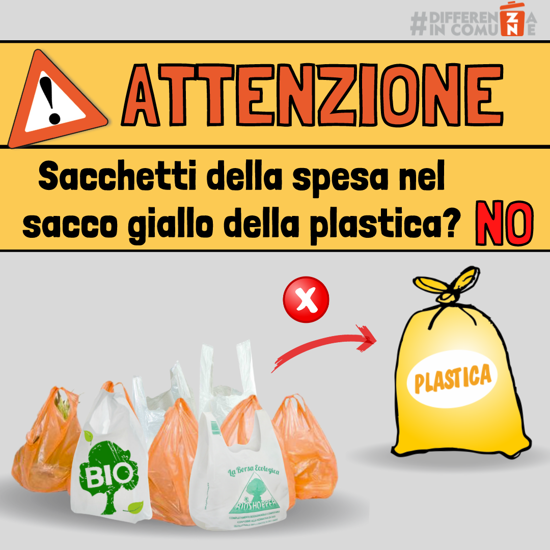 Sacchetti della spesa - NO PLASTICA