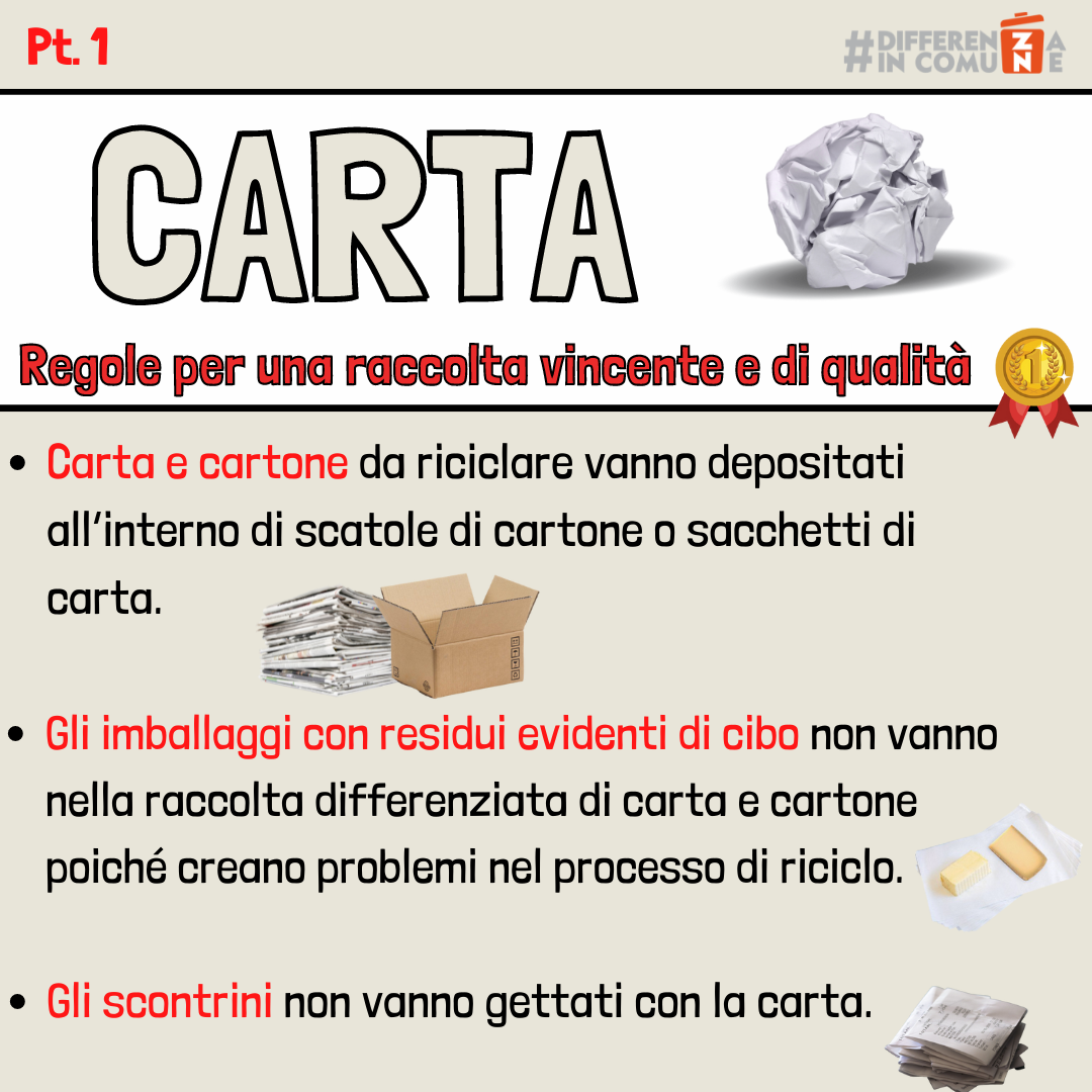 CARTA - raccolta qualità pt 1