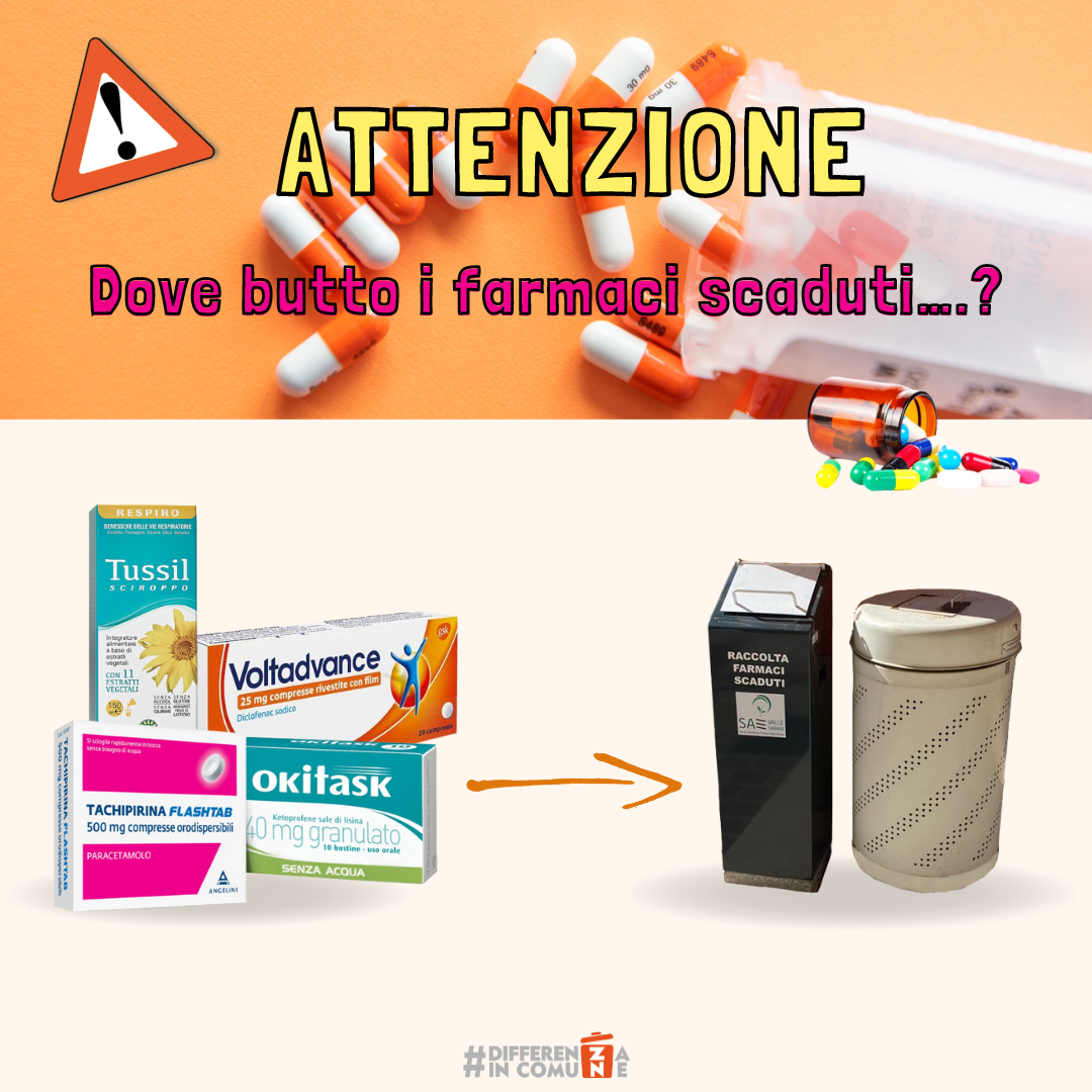 Dove butto i farmaci scaduti….