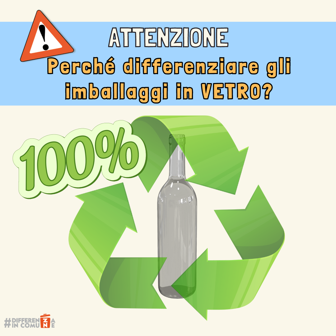 27-06-2023 - Perché differenziare gli imballaggi in VETRO