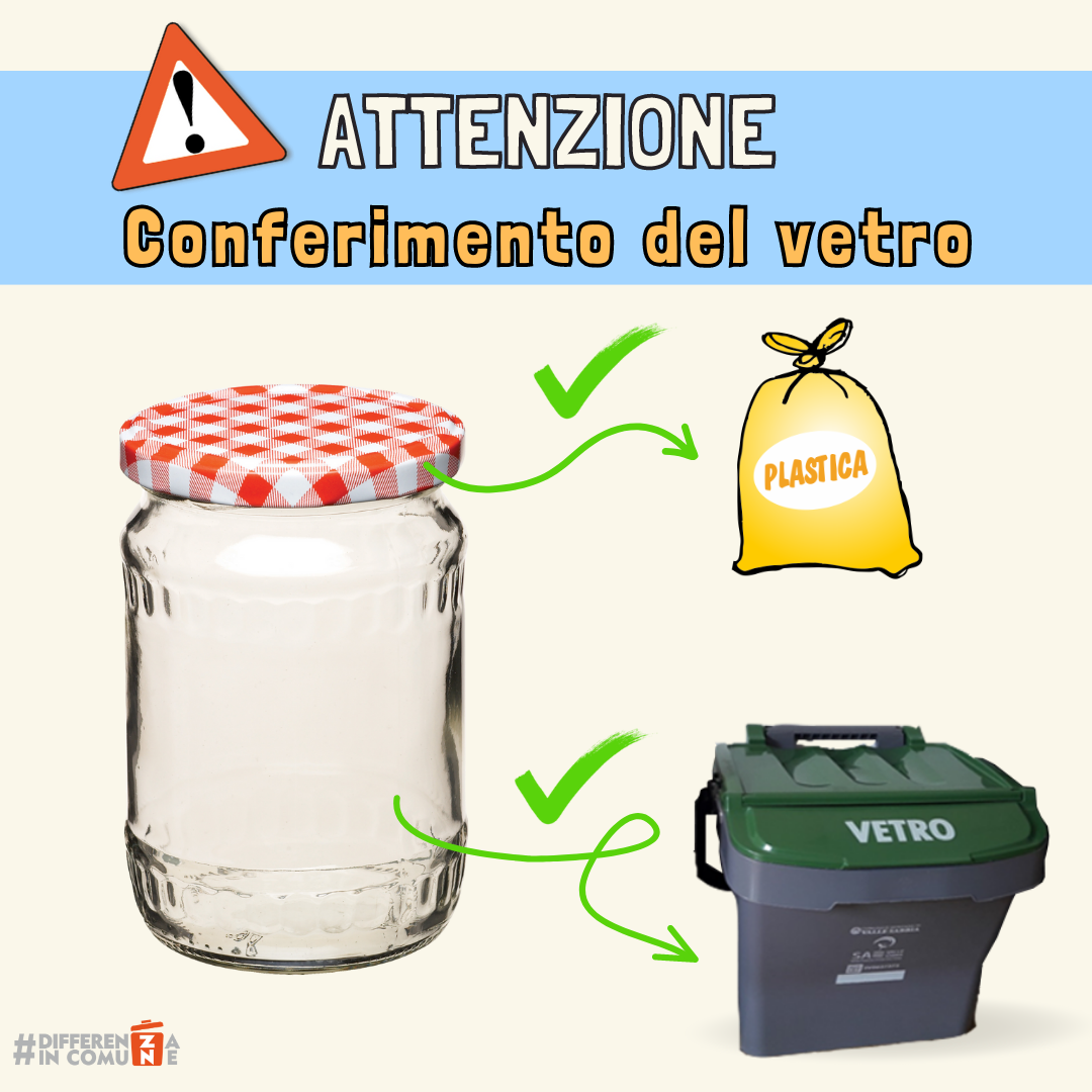 28-06-2023 - Conferimento del vetro ...Attenzione!
