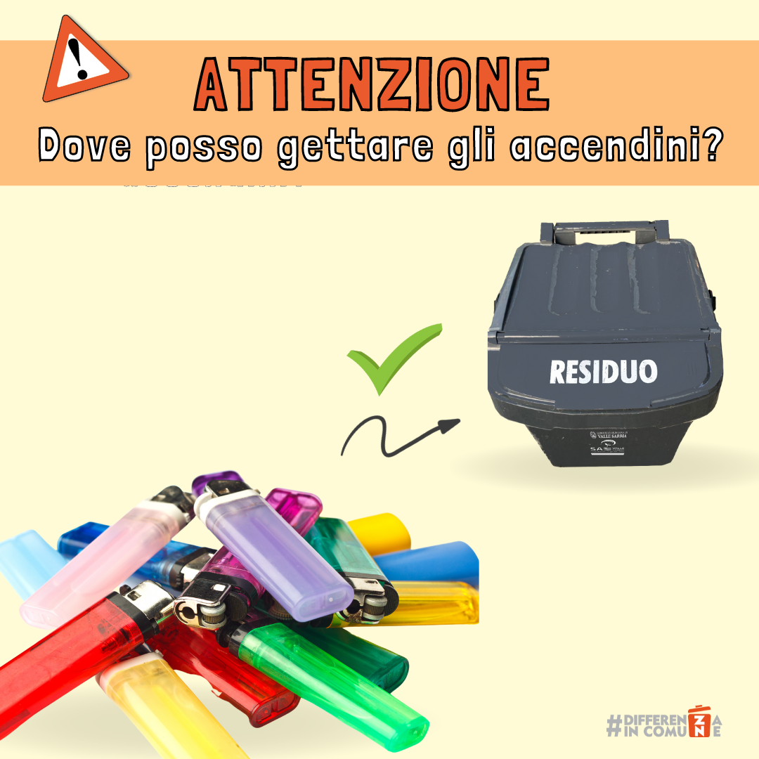 28-09 Dove posso gettare gli accendini