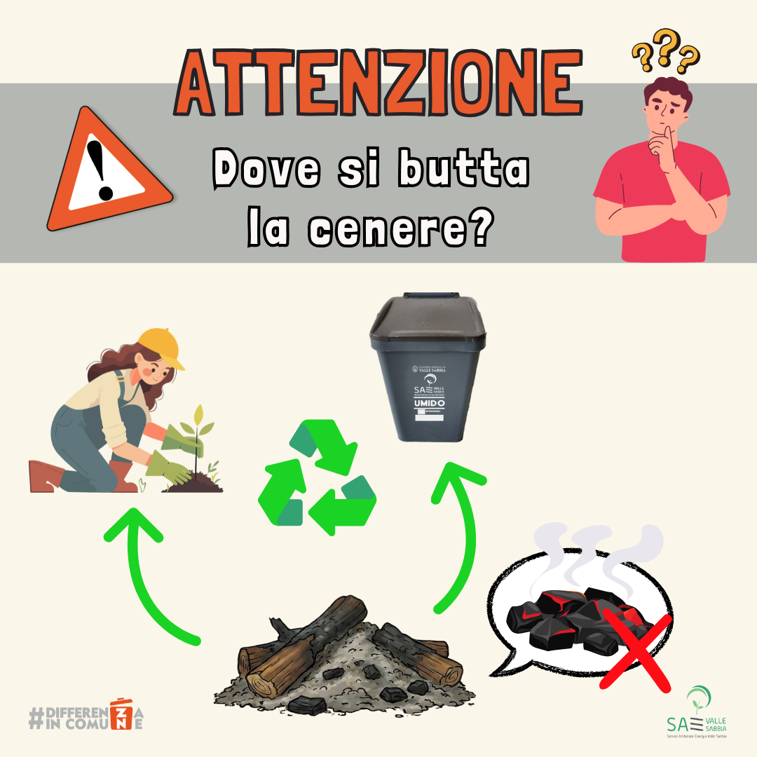 Dove si butta la cenere 2025