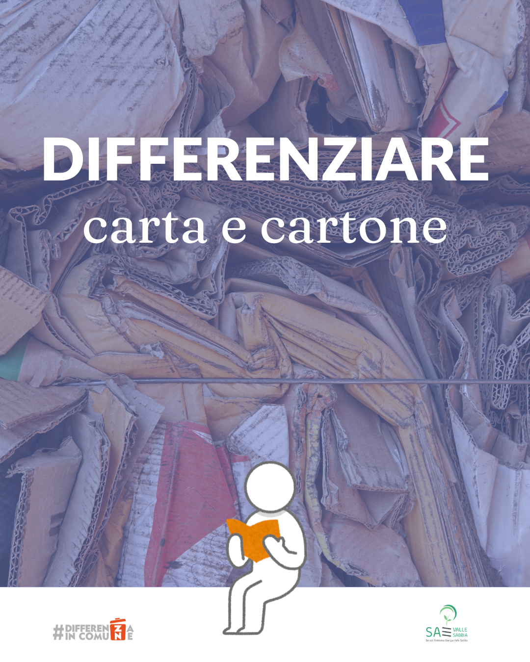 differenziare carta e cartone