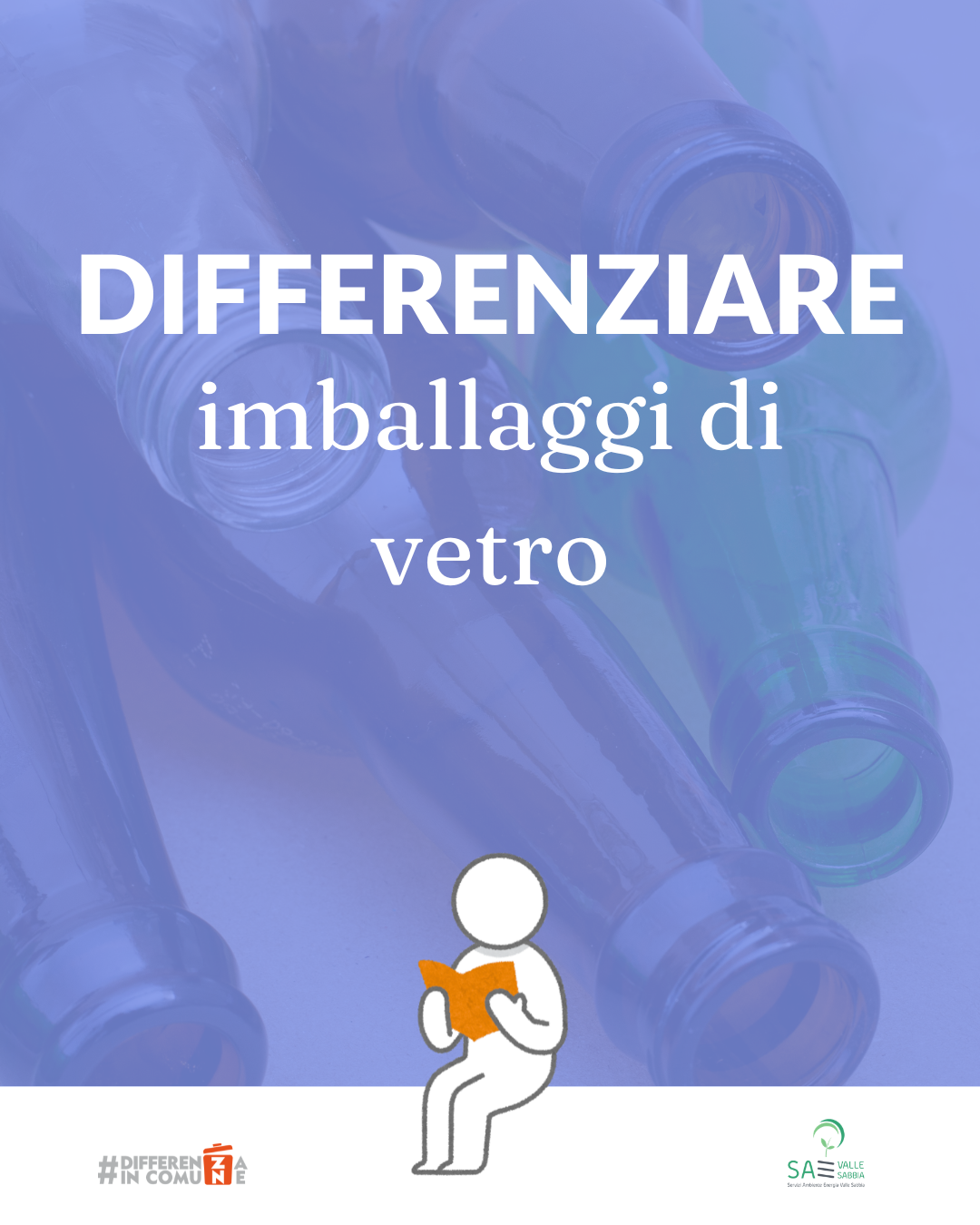 differenziare il vetro