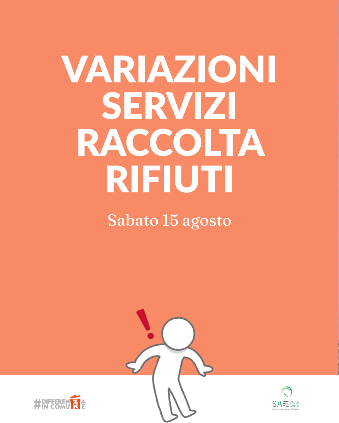 variazione sabato 5 agosto